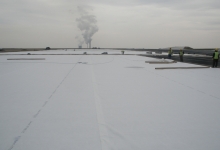 Полагане на геотекстил