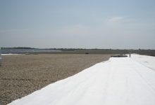 Полагане 2-ри слой геотекстил