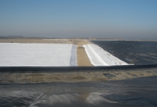 Общ изглед дренажен канал